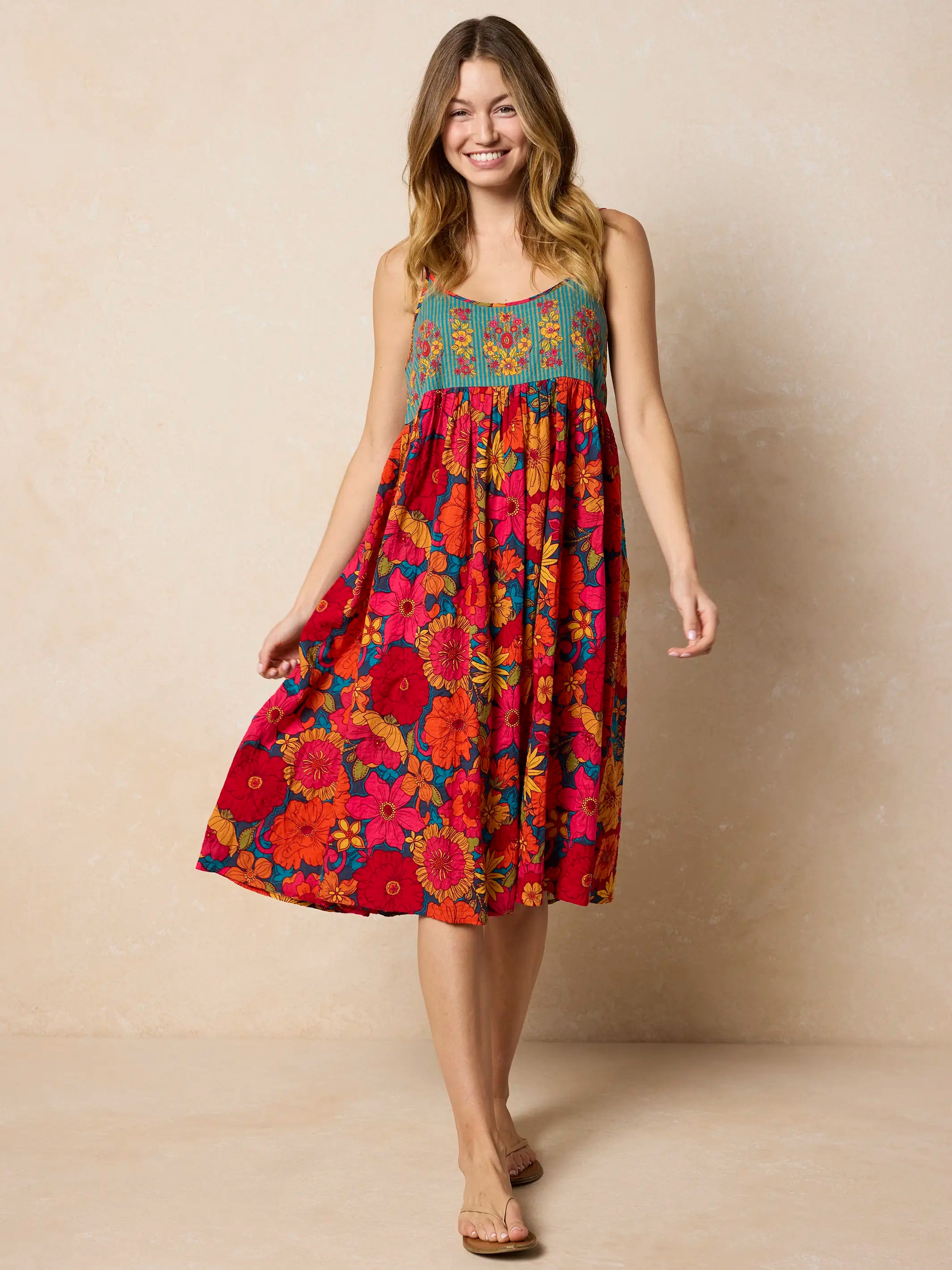 Shop Boho, Colorful And Cute Midi Dresses - Natural Life Shop Boho, Colorful And Cute Midi Dresses - Natural Life