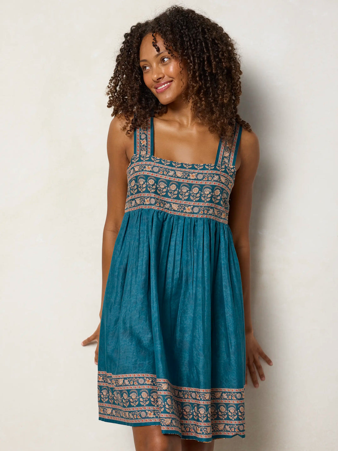 cotton dress The Organic Waisted breathable cotton There's A White Cotton Summer