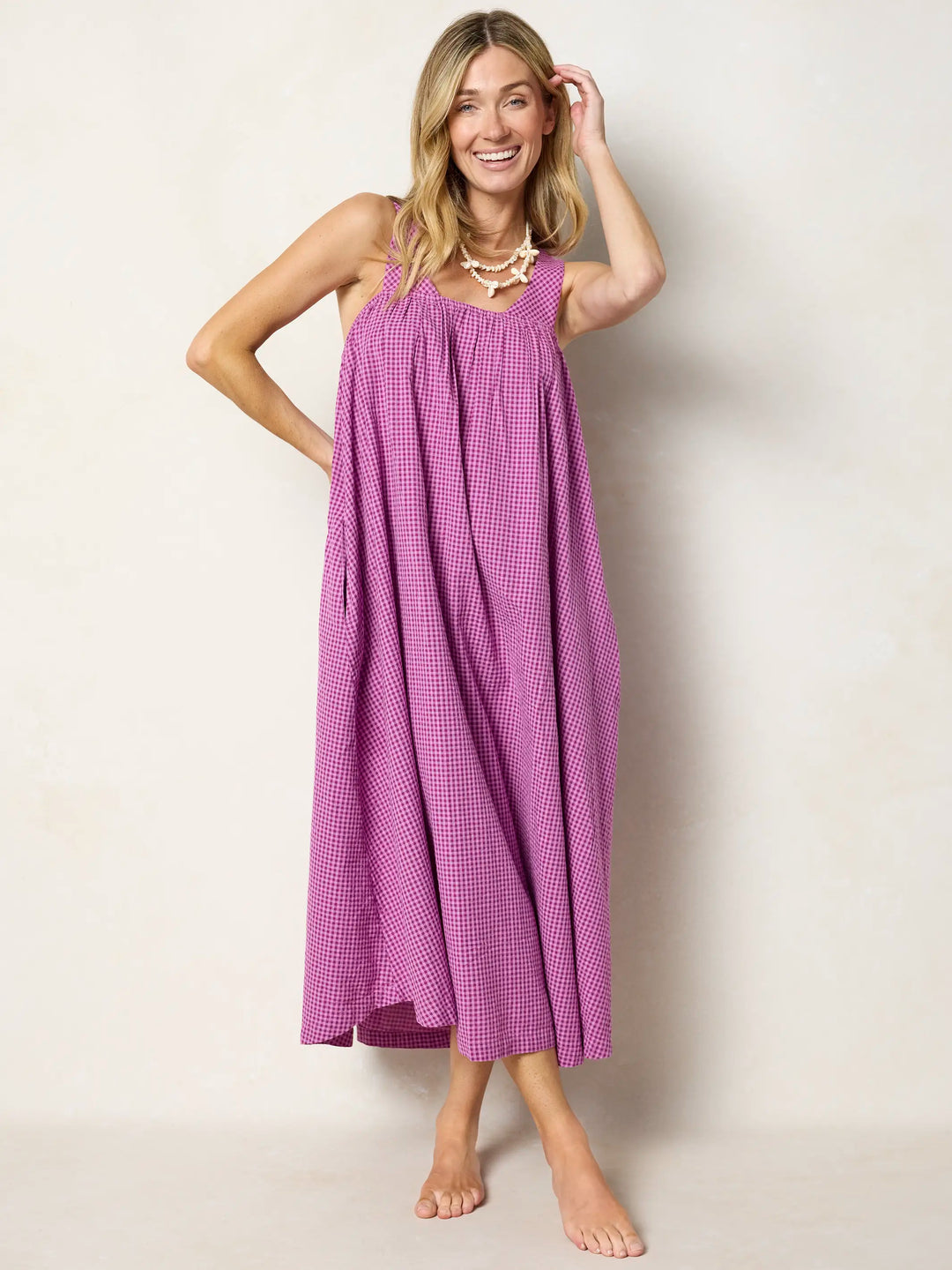 Charleston Cotton Maxi Dress