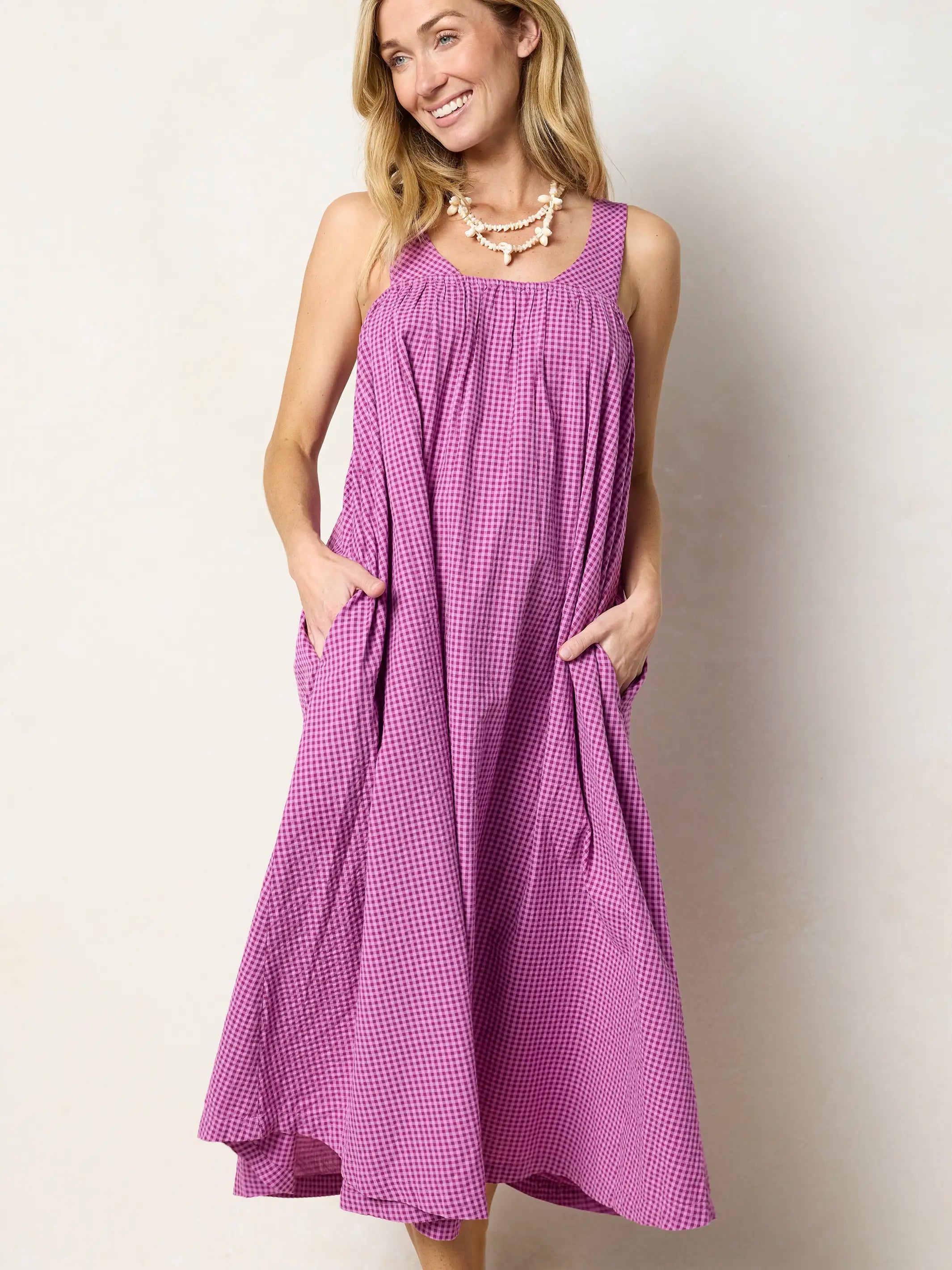 Charleston Cotton Maxi Dress