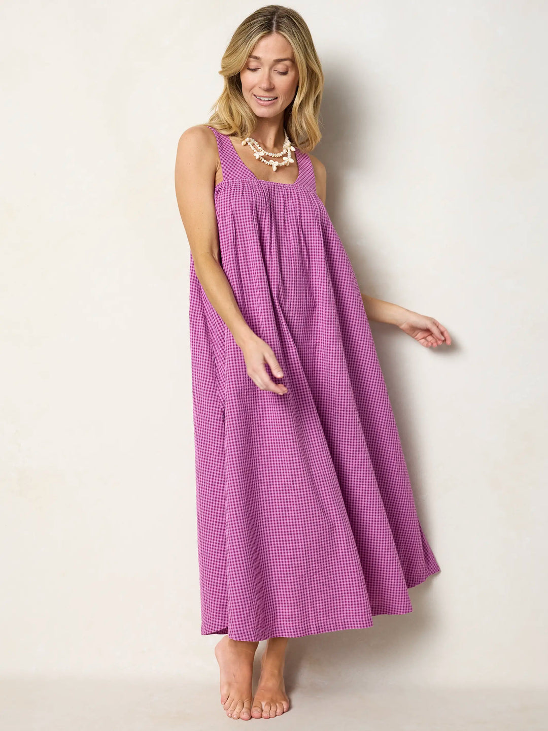 Charleston Cotton Maxi Dress