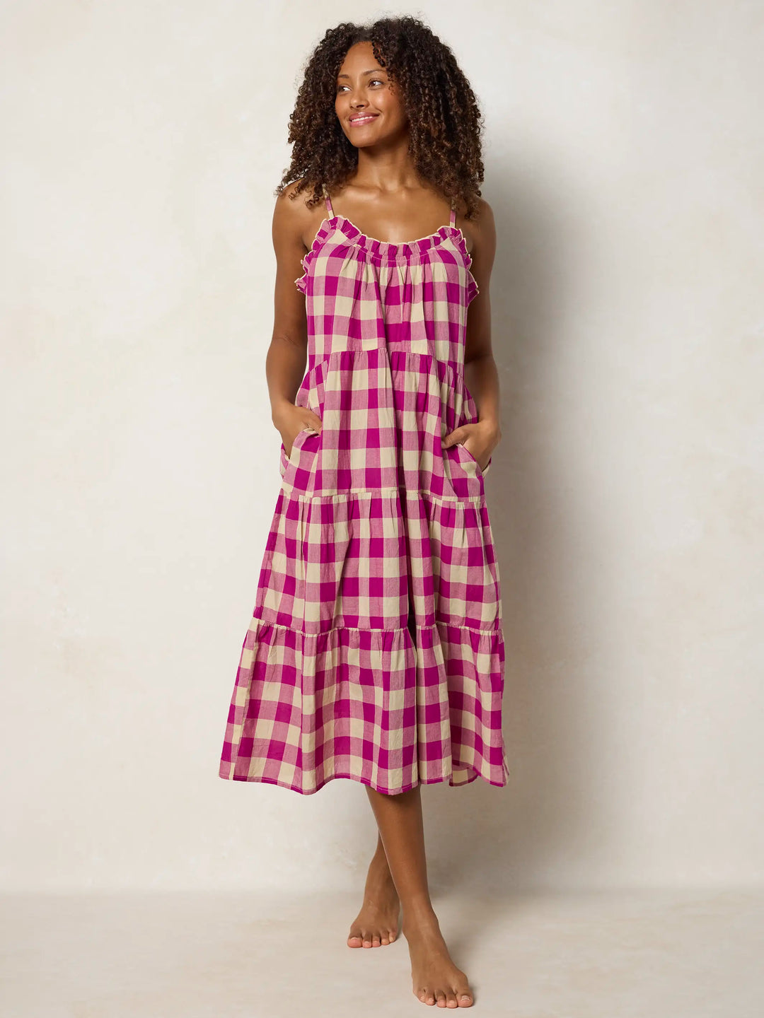 Harley Cotton Midi Dress