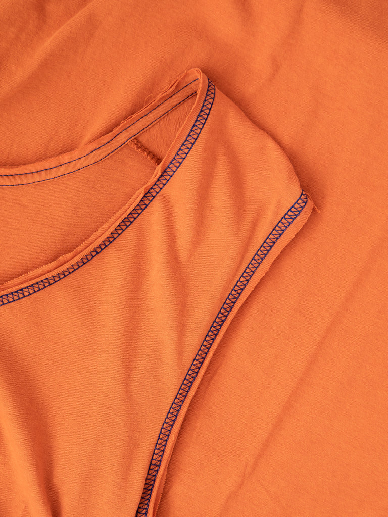 Hangout Knit Midi Dress - Burnt Orange-view 4