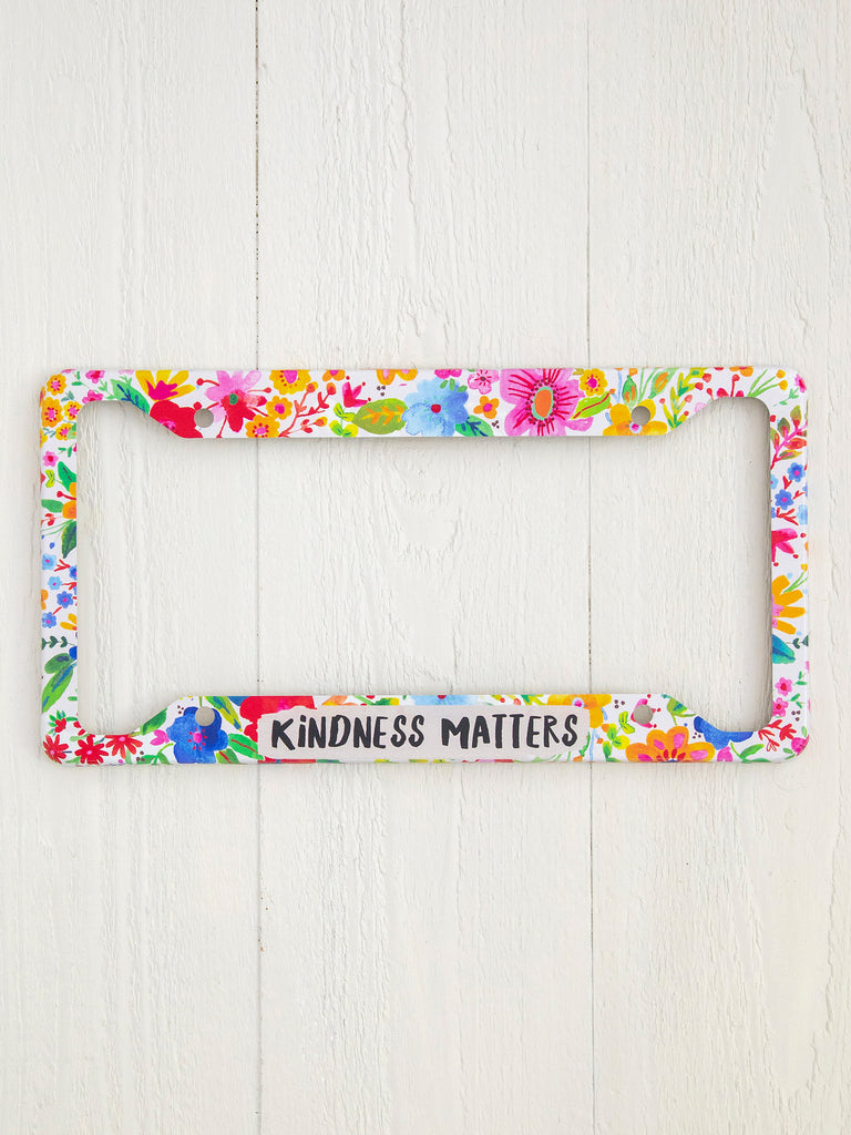 License Plate Frame|Kindness Matters-view 2