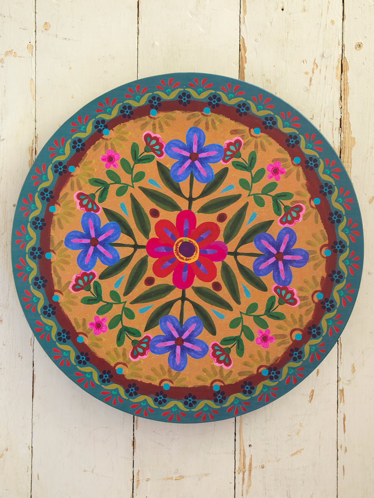 Painted Lazy Susan-view 2