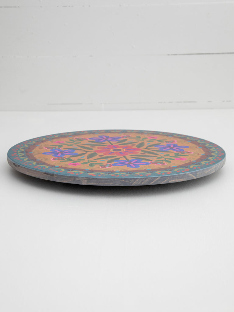 Painted Lazy Susan-view 3