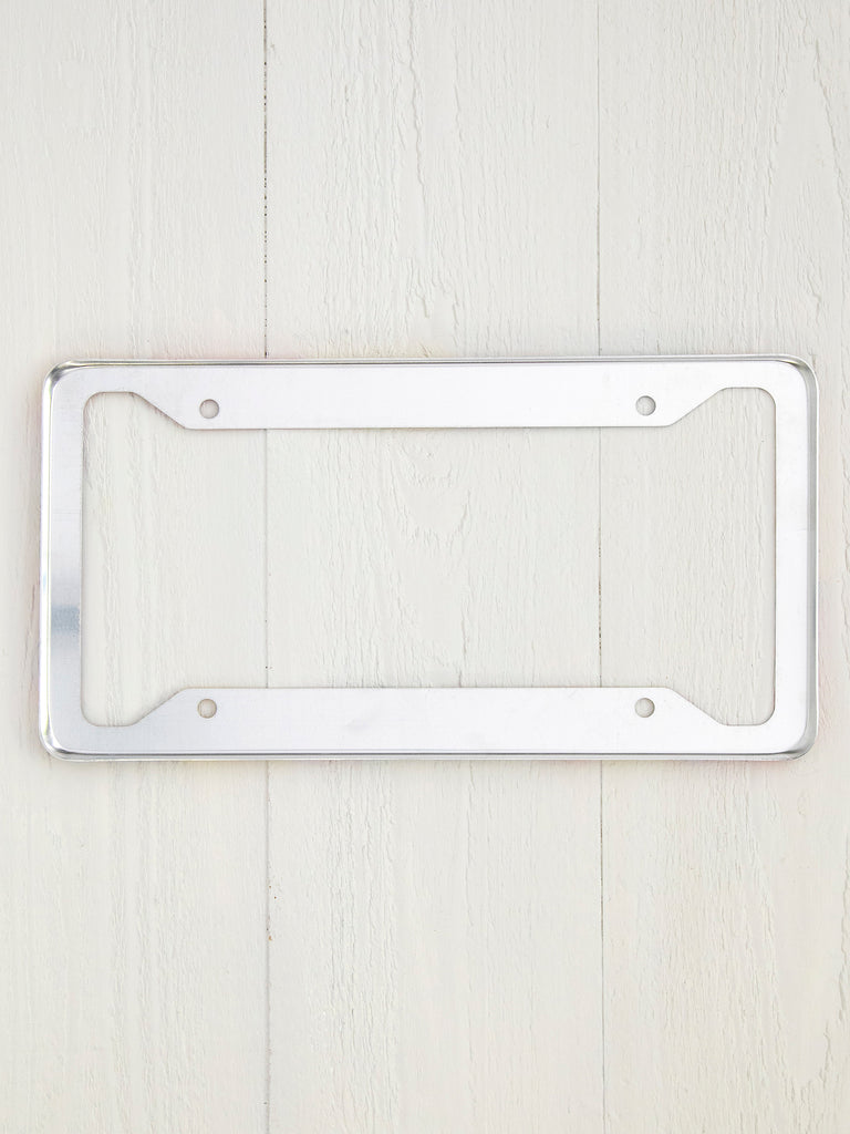 License Plate Frame|Let's Just Go-view 3