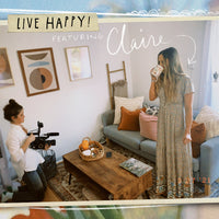Live Happy! Featuring Claire