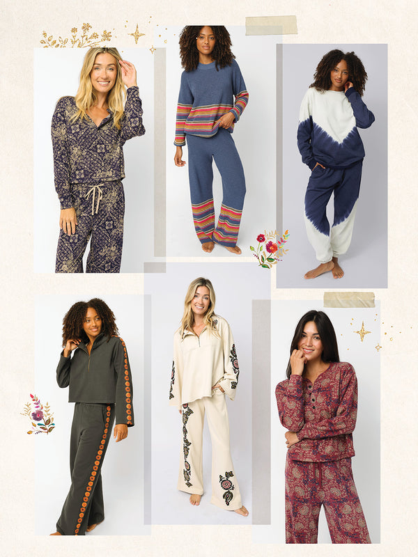 Gracie Slip Maxi Dress - Brown Tuscany Border