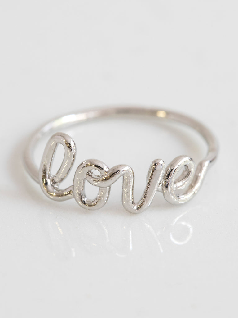 Love Wire Ring-view 2
