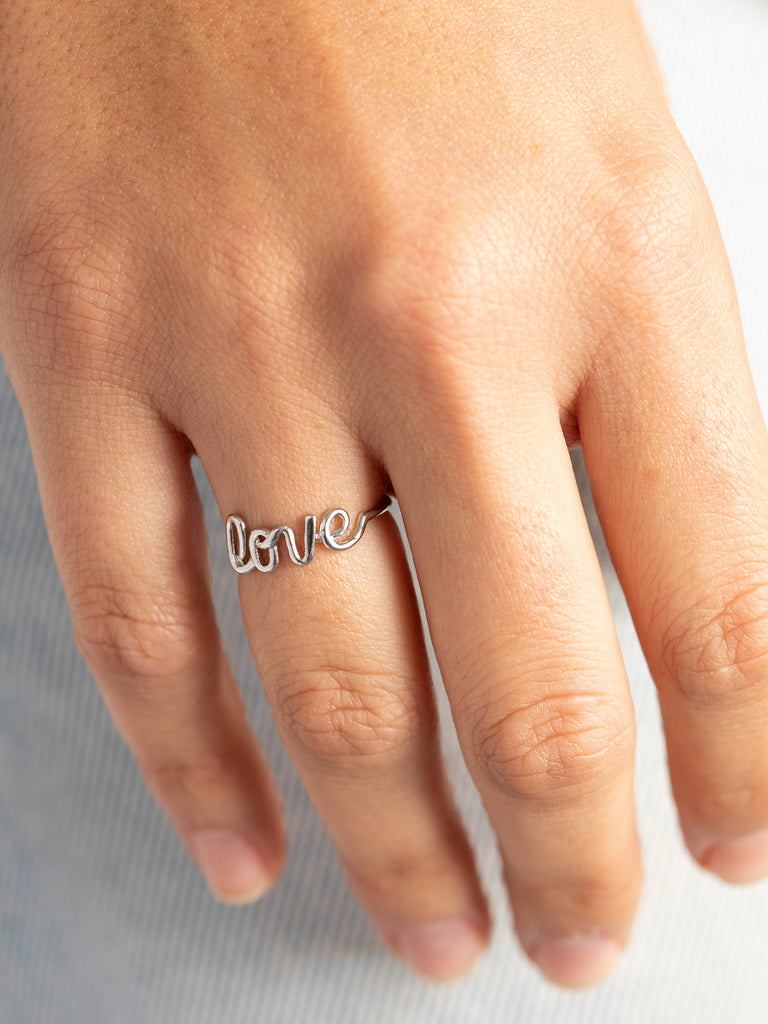 Love Wire Ring-view 3