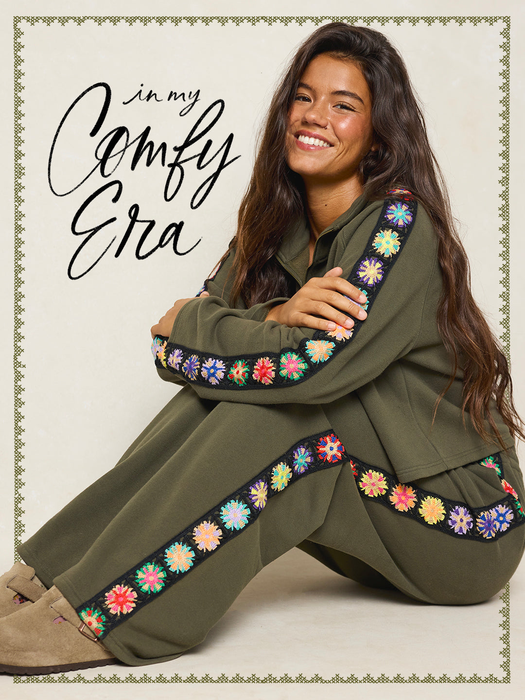 Lyvie Trim Sweatpants - Olive – Natural Life