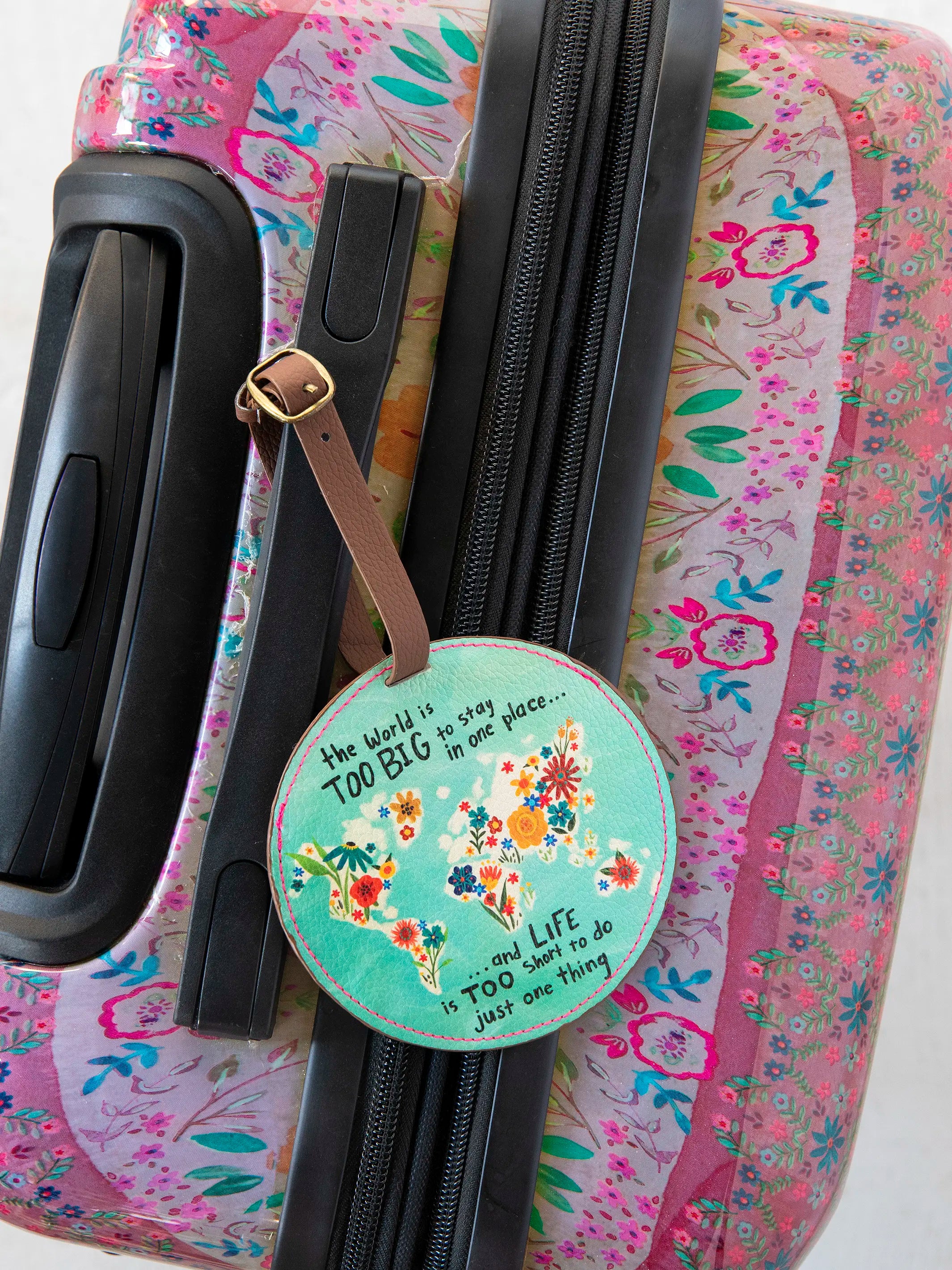 Travel Happy Luggage Tag - Thumbnail 5