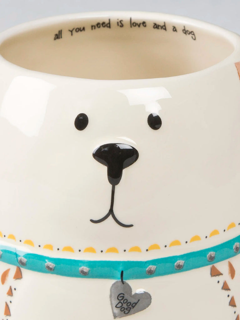 Folk Art Coffee Mug - Dog-view 2