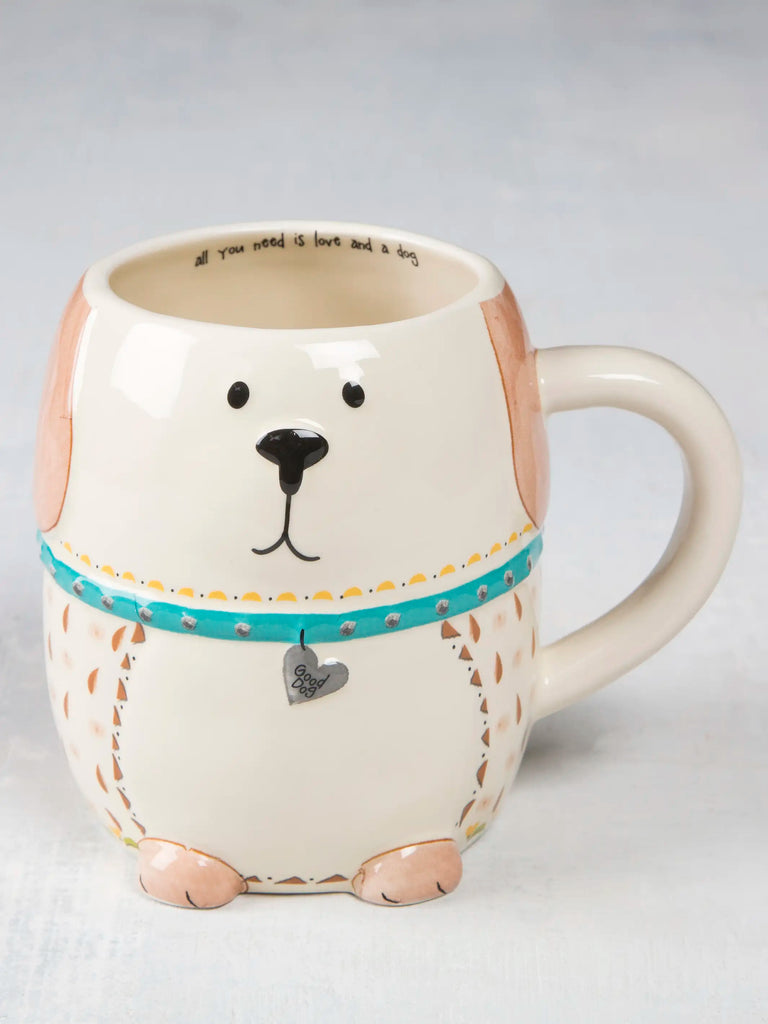 Folk Art Coffee Mug - Dog-view 3