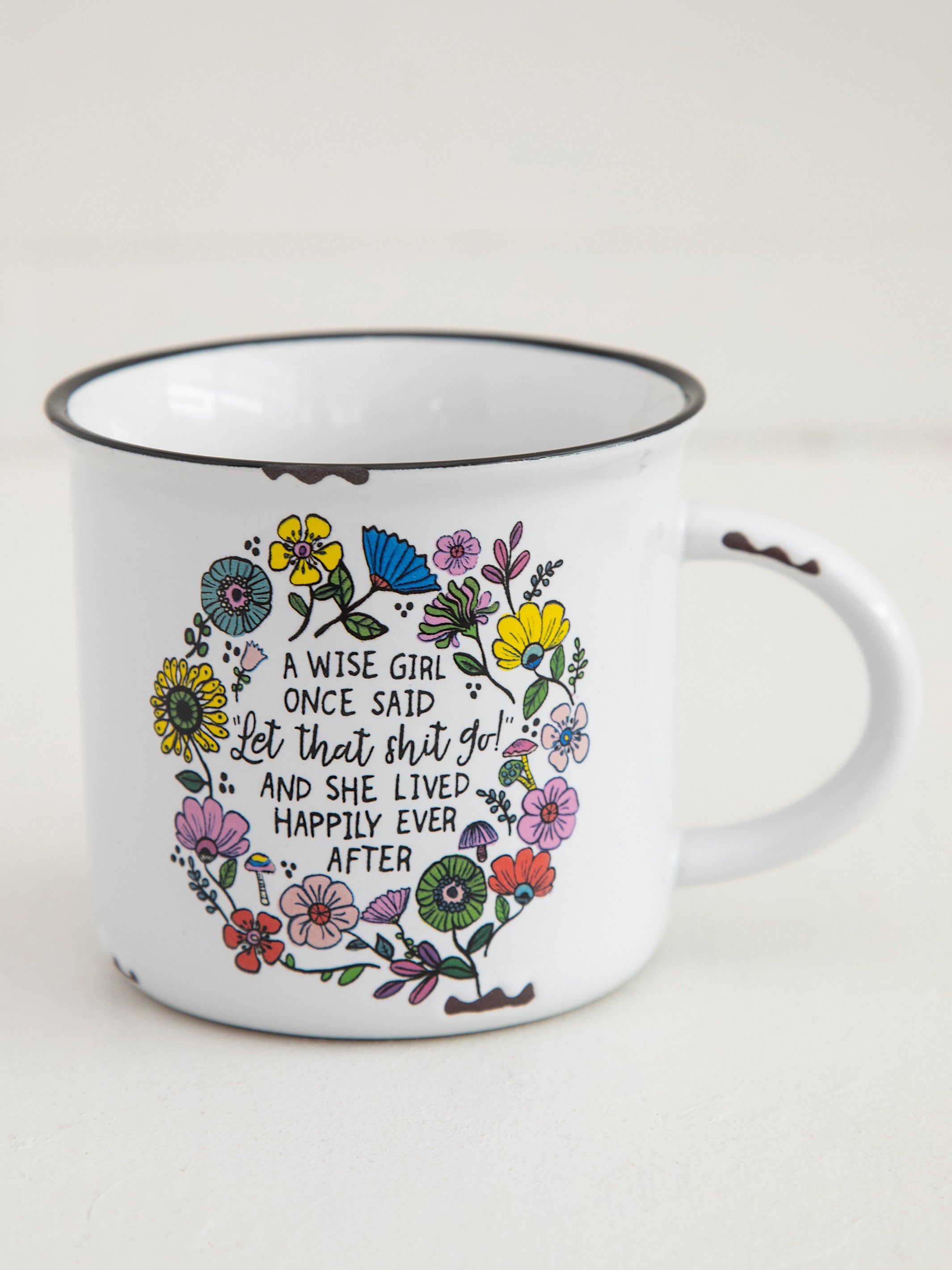 23 154 days old coffee mug Camp Coffee Mug