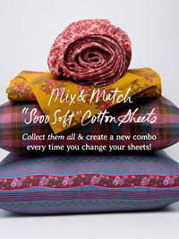 mix & match so soft cotton sheets collect them all & create a new combo every time you change your sheets!