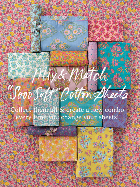 Ice Cream Cozy - Pink Folk Flower Patchwork