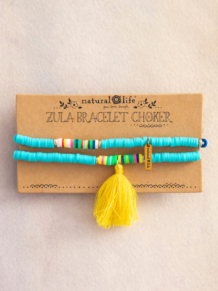Zula Bracelet Choker|Turquoise-view 2