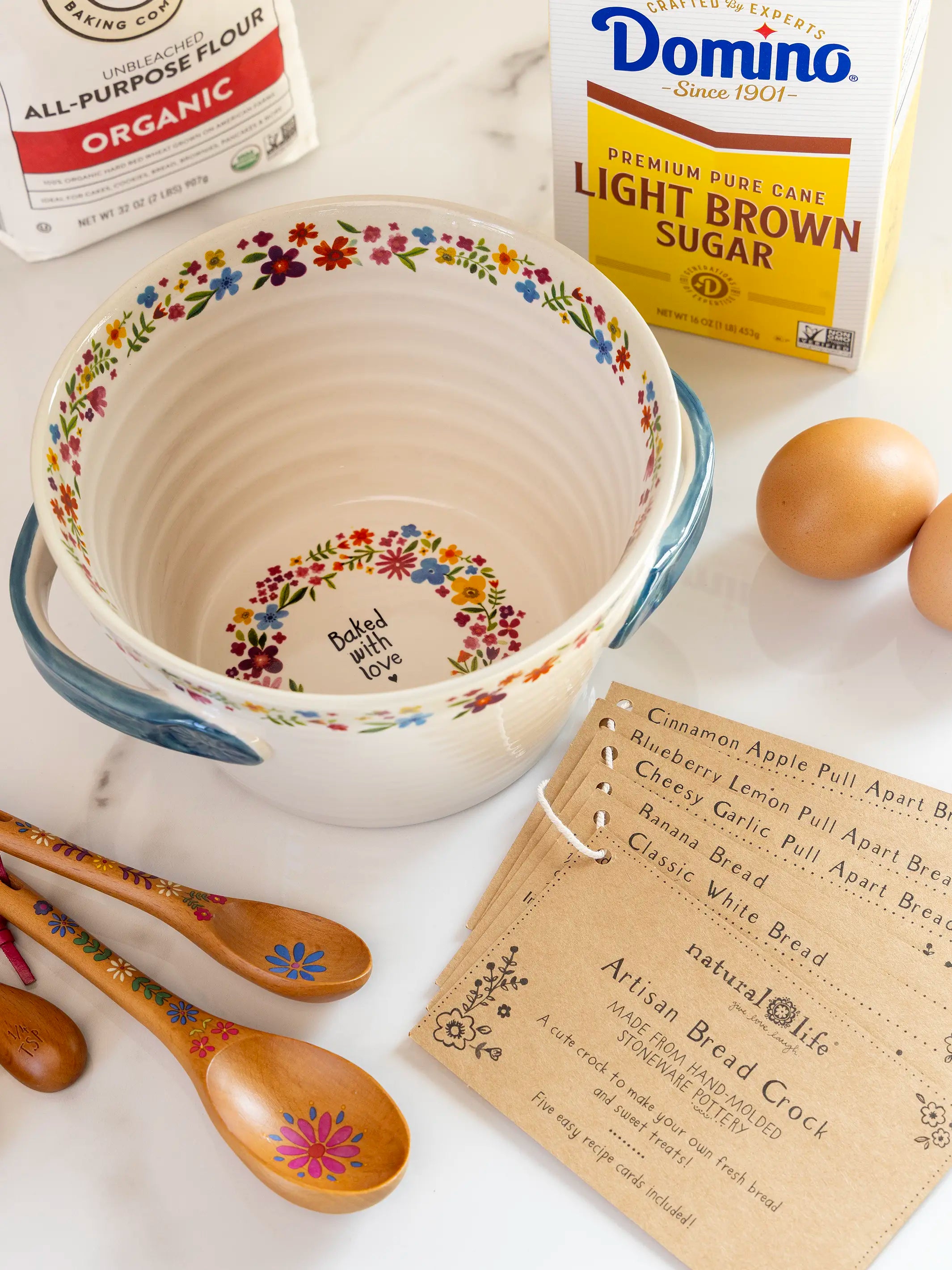 Artisan Bread Crock - Baked With Love