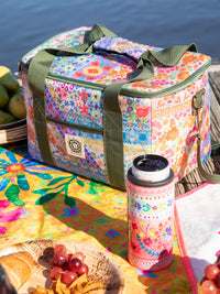 Cooler Tote - Patchwork-view 1