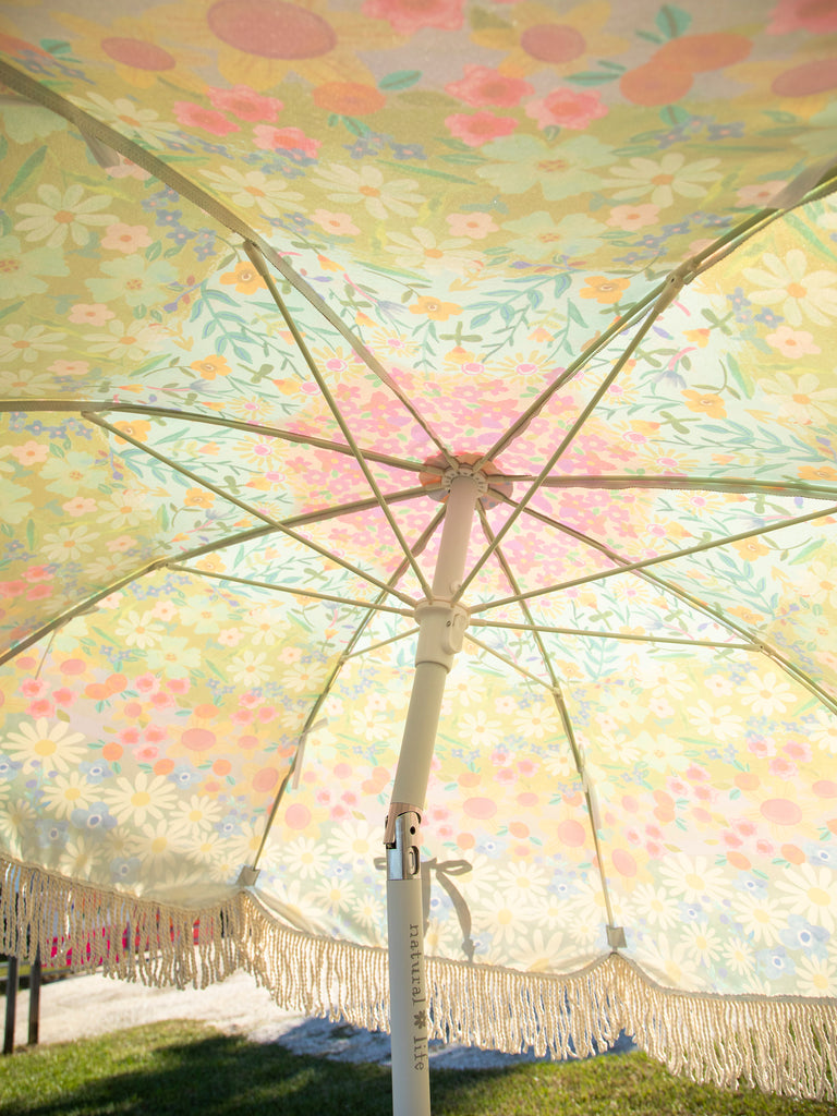 Beach Umbrella - Wildflower Border-view 3