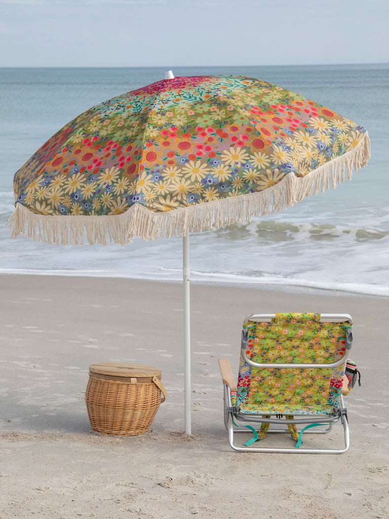 Beach Umbrella - Wildflower Border-view 1