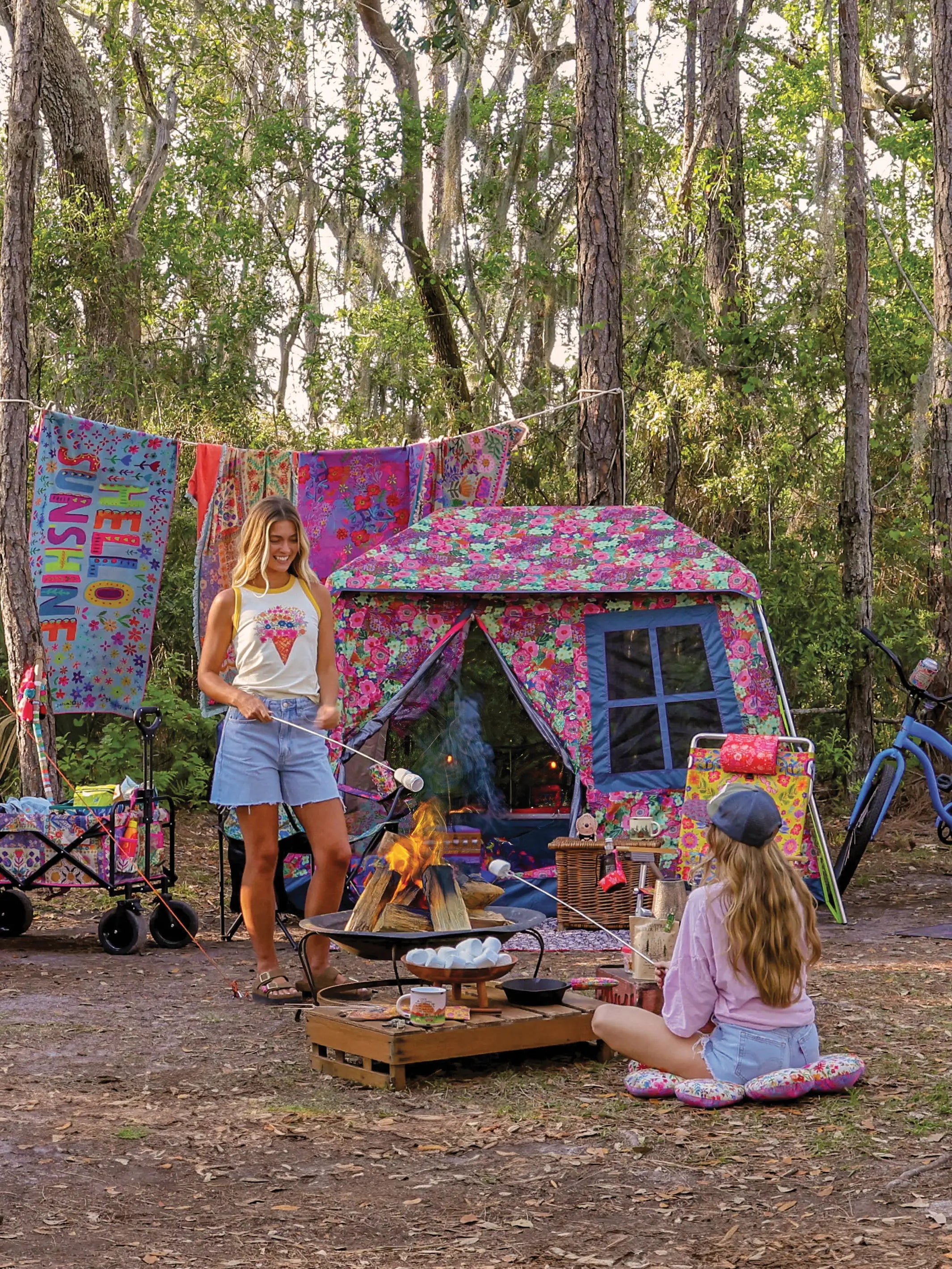 life in tents Live Happy Camping Tent
