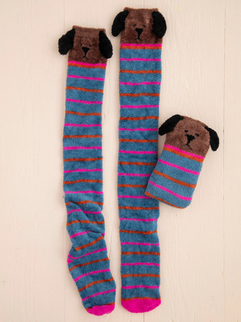 Over-the-Knee Cozy Socks|Dog-view 2