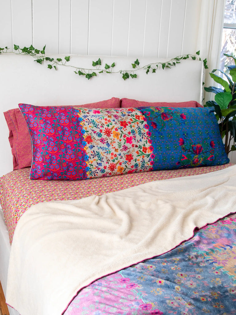 Cozy Body Pillow Cover - Floral-view 4