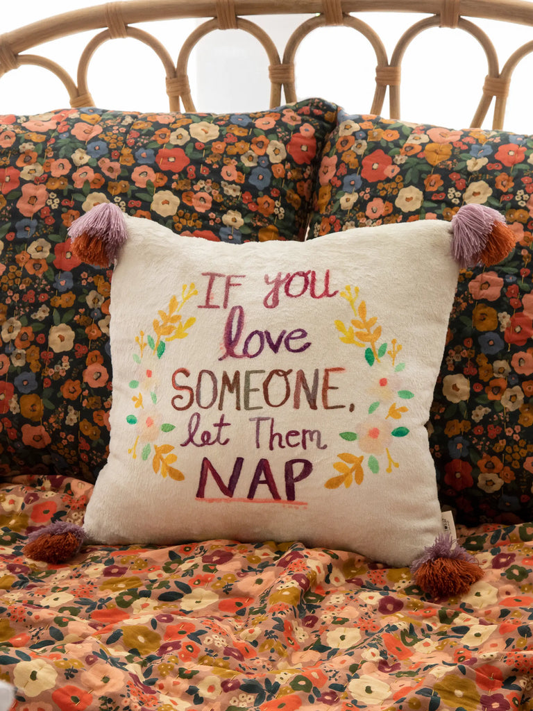 Cozy Throw Pillow - Let Them Nap-view 2