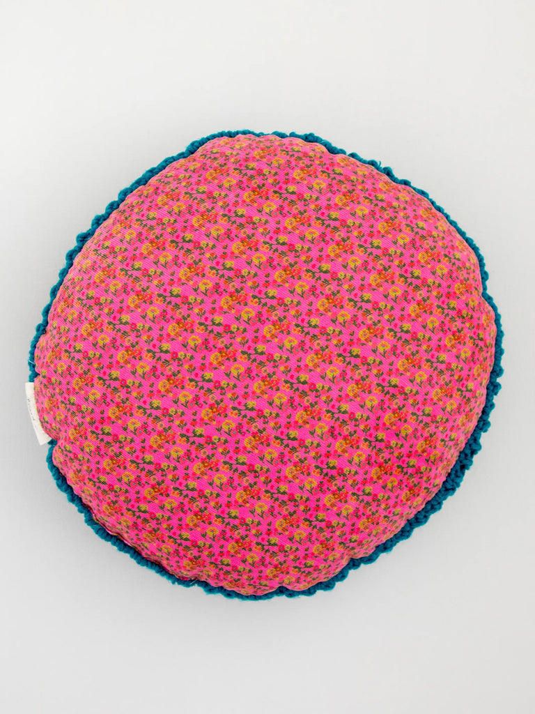Crochet Pillow - Peace Sign-view 2