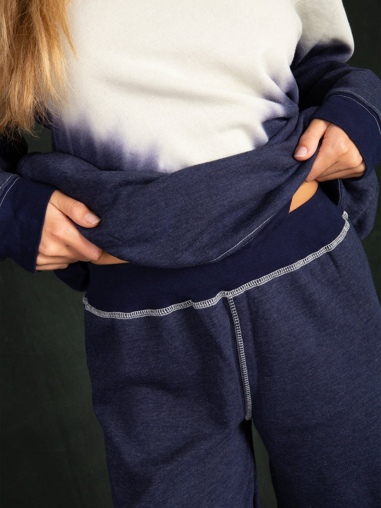 Ombre Jogger Pant|Navy-view 5