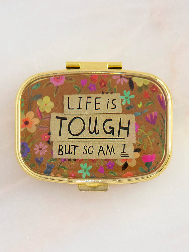 Pill Box Holder - Life Is Tough-view 2