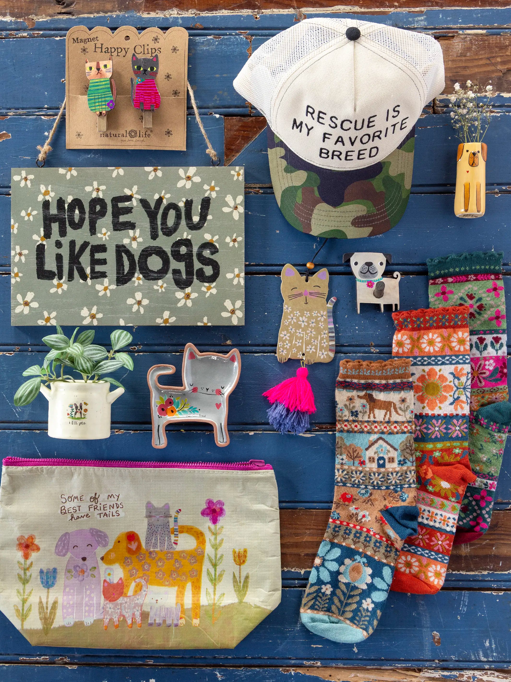 Porch Sign - Hope You Like Dogs – Natural Life