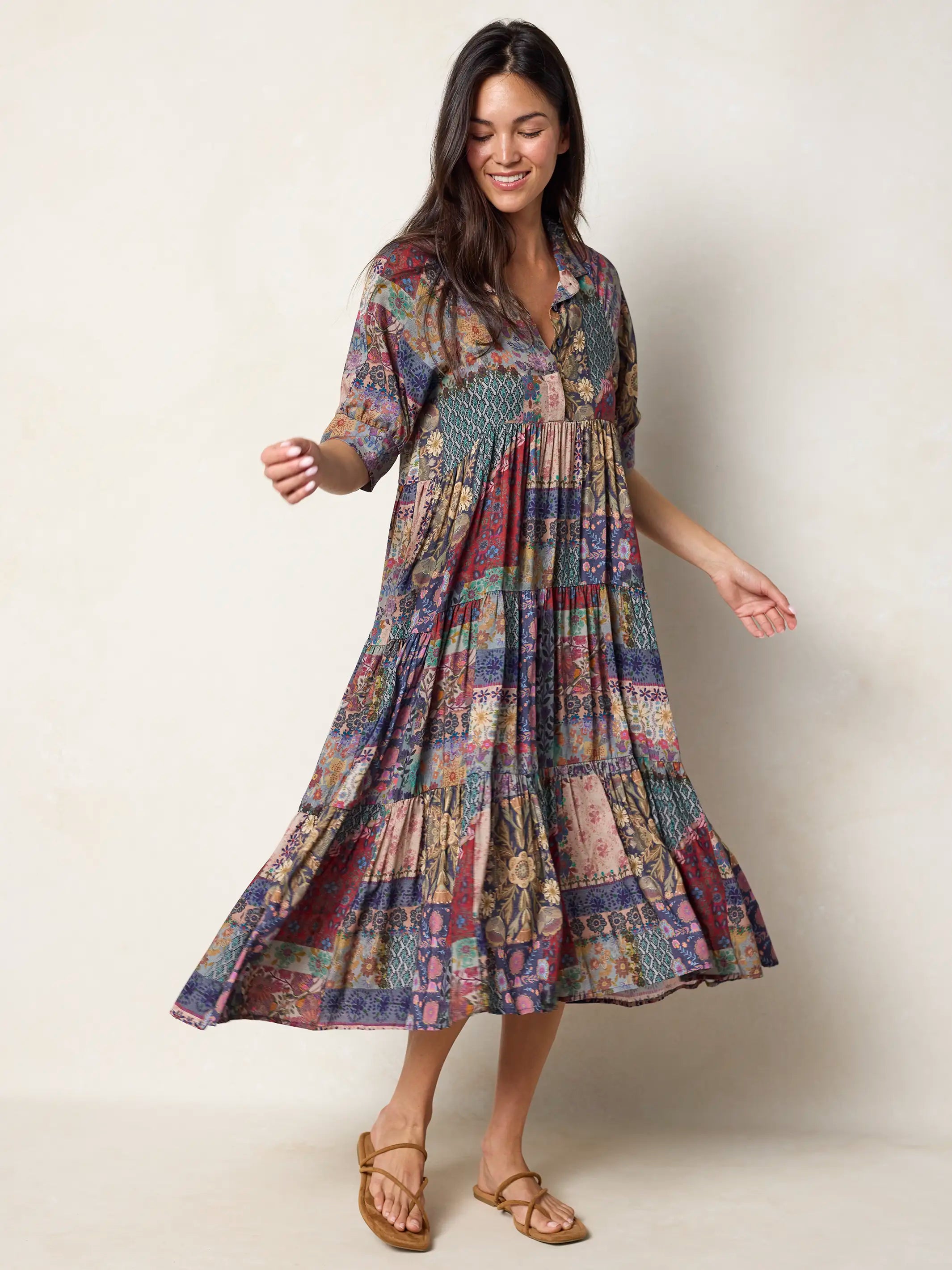 natural life midi dress Natural Life Rebecca Midi Dress