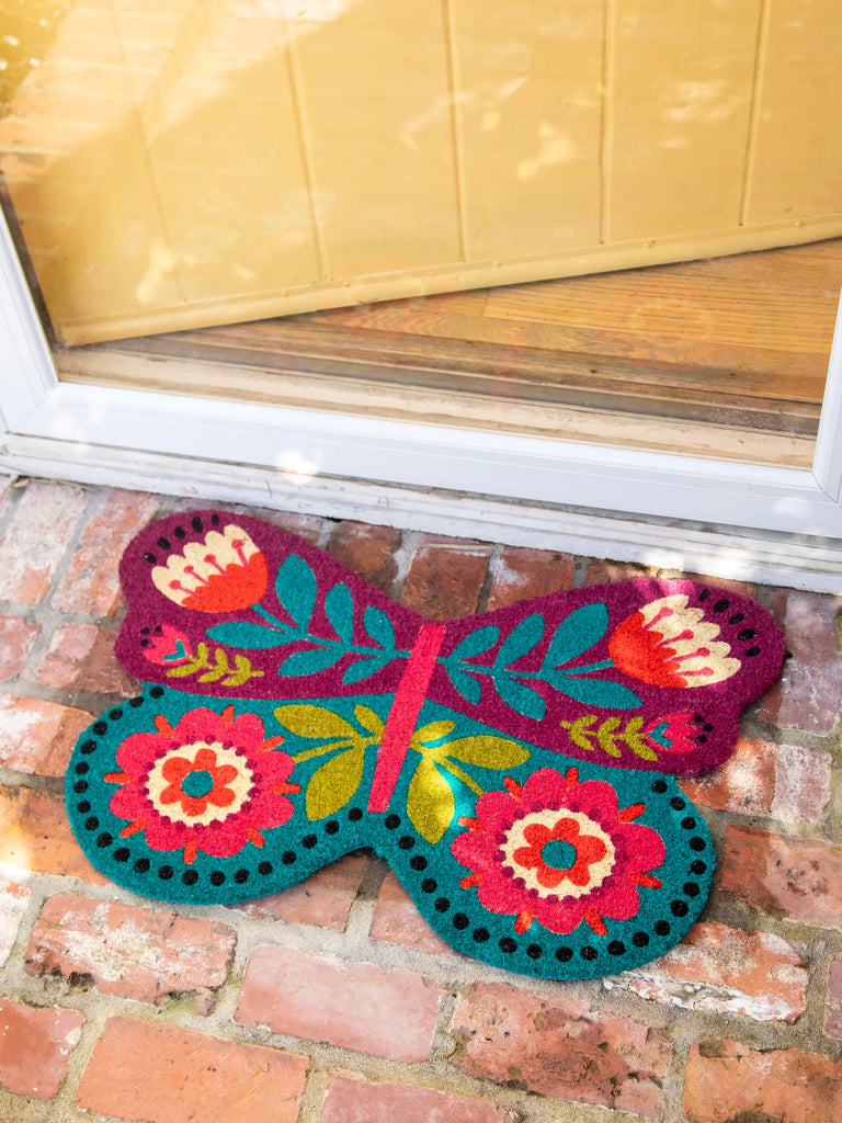 Bungalow Doormat - Butterfly-view 1