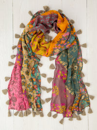 Sayulita Scarf|Mauve-view 1