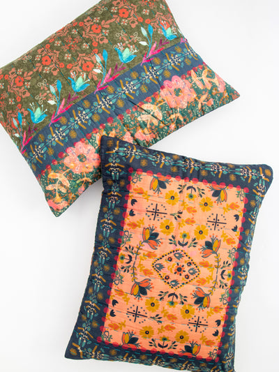 Bungalow Shams|Vintage Patchwork-view 1