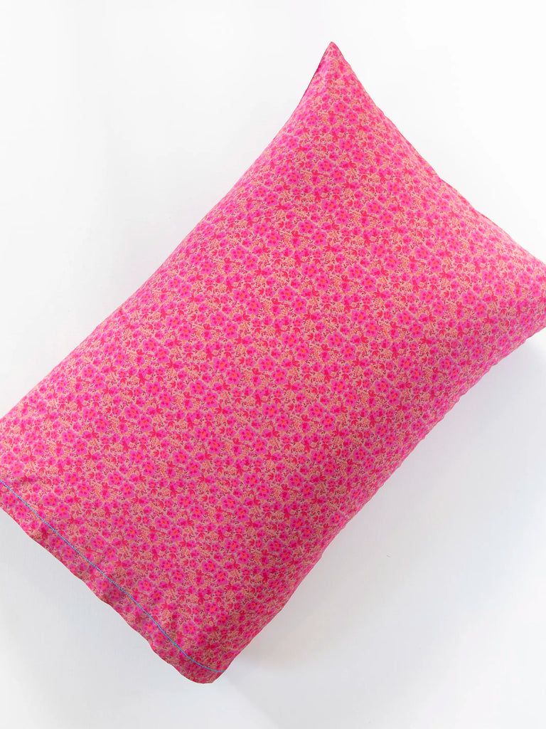 Mix & Match Soft Cotton Pillowcase, Single - Pink Marlow-view 1