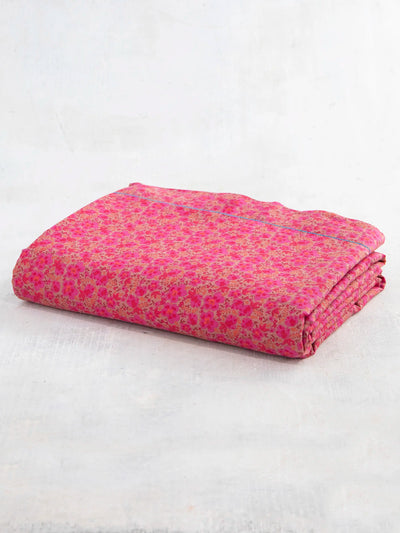 Mix & Match Soft Cotton Flat Sheet - Pink Marlow-view 1