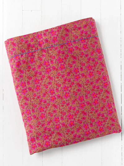 Mix & Match Soft Cotton Flat Sheet - Pink Marlow-view 1