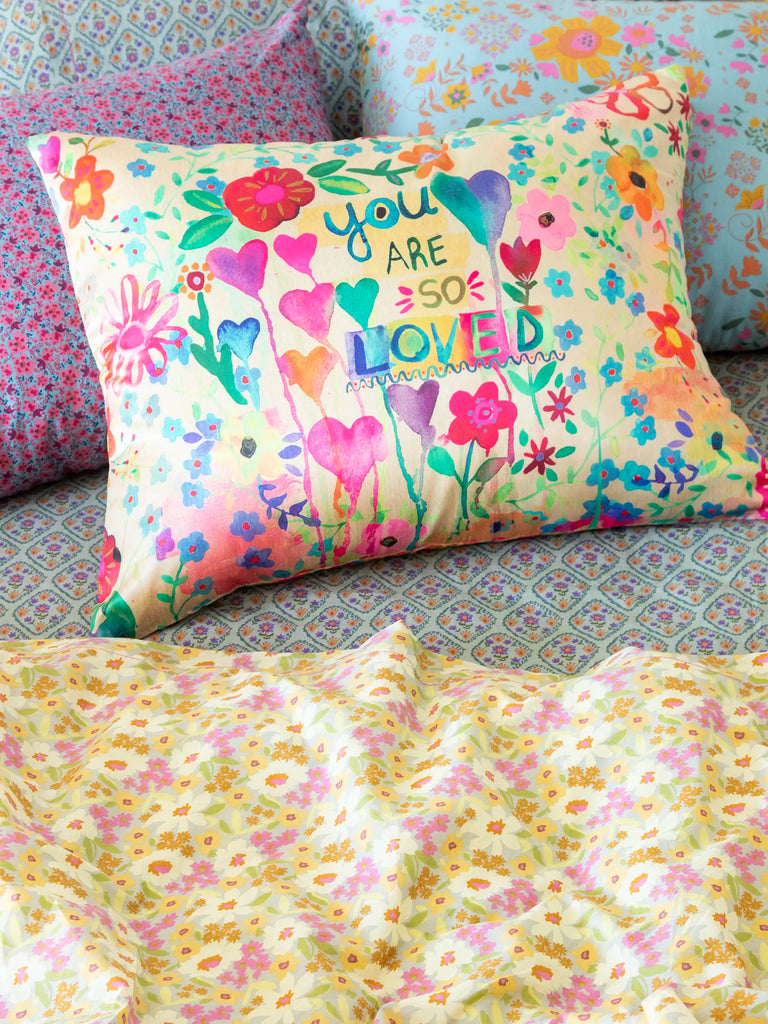 Satin Pillowcase You Are So Loved Natural Life