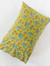 Mix & Match Sooo Soft Cotton Pillowcase, Single - Chartreuse Bouquet Blooms-view 1