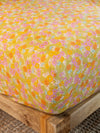 Mix & Match Cotton Fitted Sheet - Olive Daisy Toss-view 1