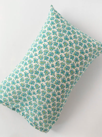 Mix & Match Sooo Soft Cotton Pillowcase, Single - Cream Folk Ditsy-view 1