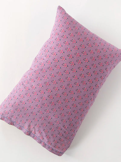 Mix & Match Cotton Pillowcase, Single - Mauve Maia-view 1