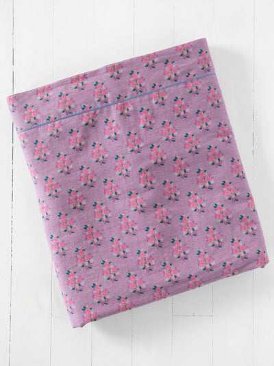 Mix & Match Cotton Flat Sheet - Mauve Maia-view 1
