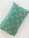 Mix & Match Cotton Pillowcase, Single - Teal Willow Medallion-view 1