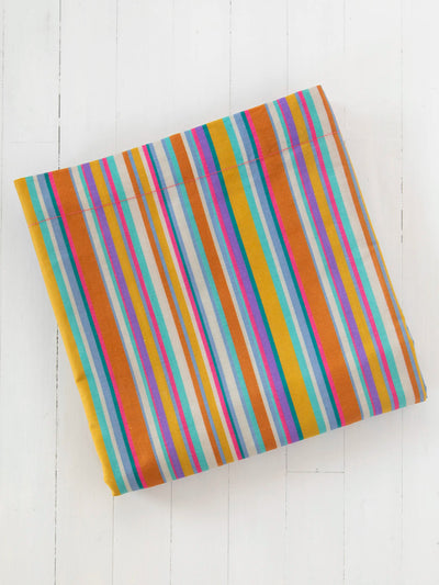 Mix & Match Cotton Flat Sheet - Sunbeam Stripe-view 1